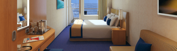 Aft-View Extended Balcony
